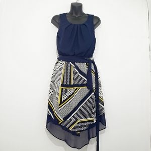 NEW- AB STUDIO Hanky Hem Sleeveless Summer Dress Small~ $60
